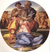 Michelangelo Buonarroti The Doni Tondo (nn03) china oil painting reproduction